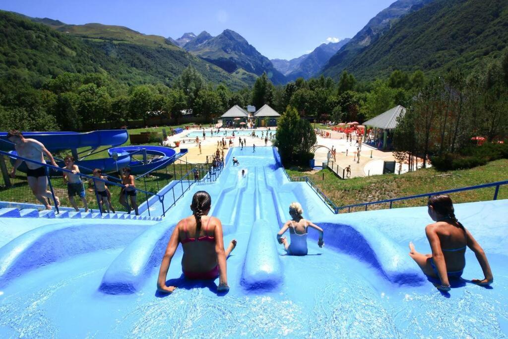 Charmant Logement De Plein Pied Avec Piscine 2* Loudenvielle Bagian luar foto